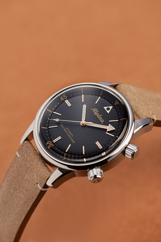 Alpina Seastrong Diver Heritage Automatic (Cadran noir / 42mm)