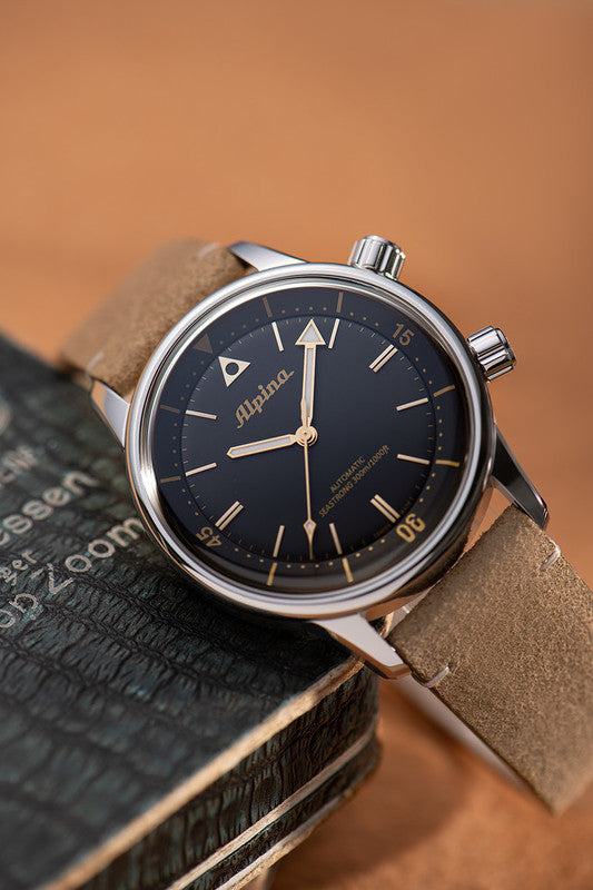 Alpina Seastrong Diver Heritage Automatic (Cadran noir / 42mm)
