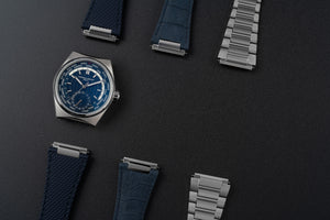 Frederique Constant Highlife Worldtimer Manufacture Automatic (Blue Dial / 41mm)