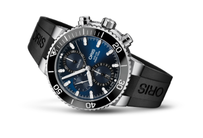 Oris Aquis Chronograph Automatic (cadran bleu / 45,5 mm)