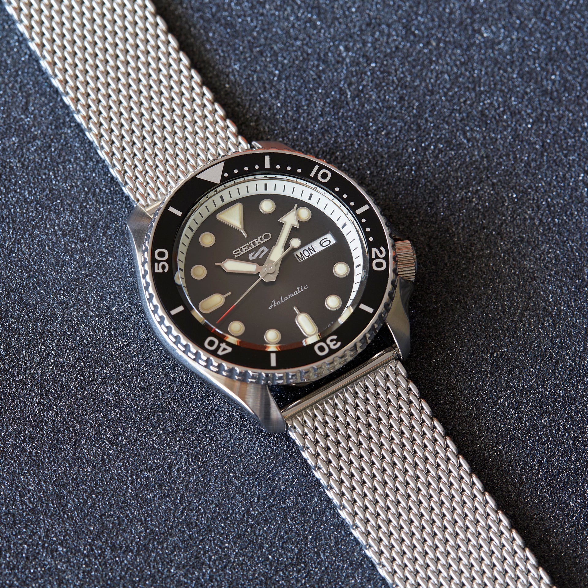 Seiko 5 Sports SRPD73 Automatic (Cadran noir / 42.5mm)