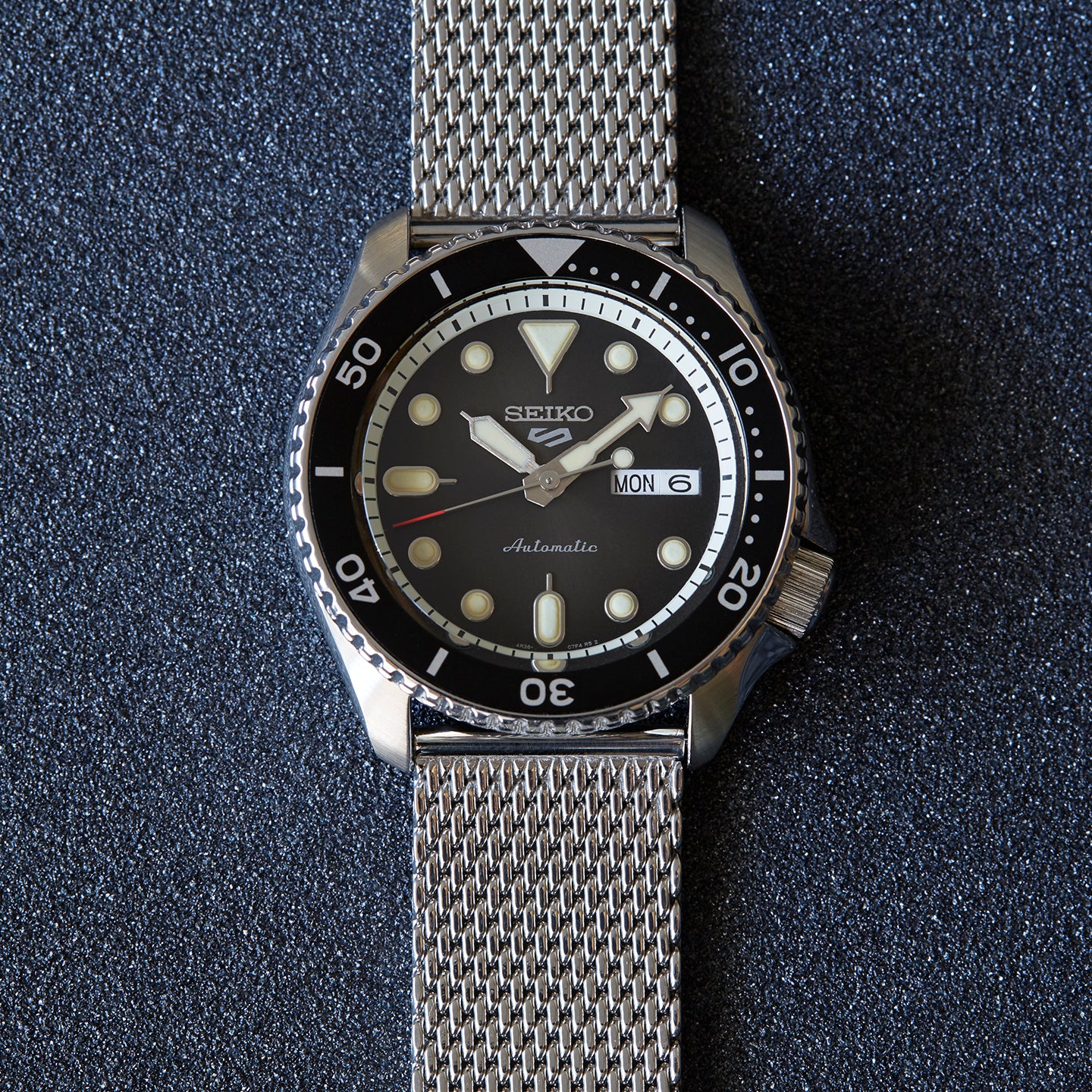 Seiko 5 Sports SRPD73 Automatic (Cadran noir / 42.5mm)