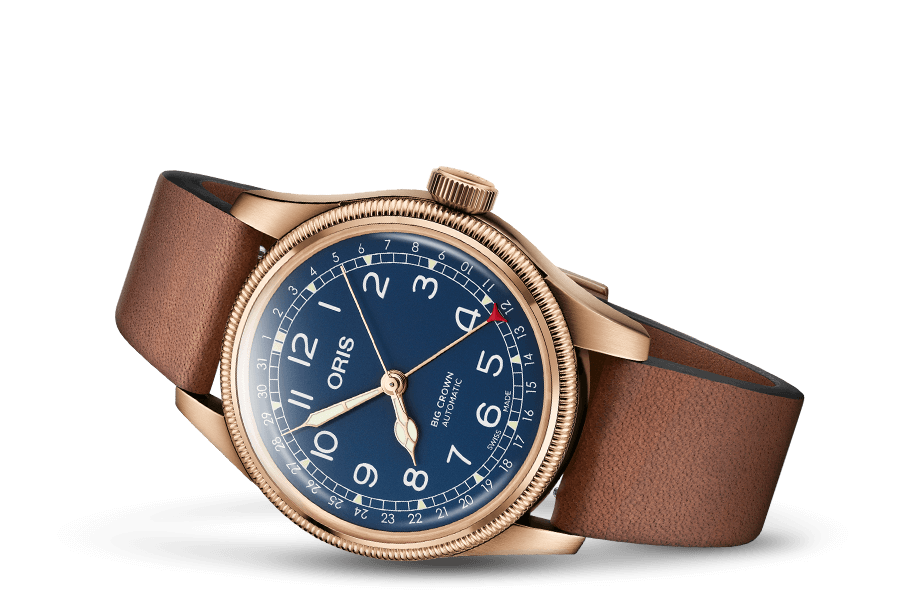 Oris Big Crown Pointer Date Bronze Automatic (Blue Dial / 40mm)