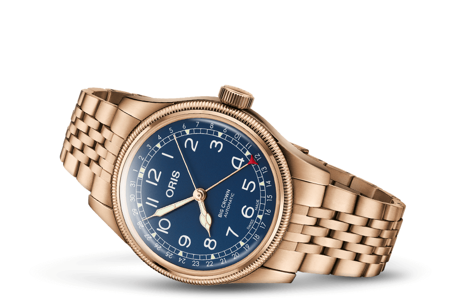 Oris Big Crown Pointer Date Bronze Automatic (Blue Dial / 40mm)