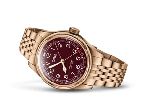 Oris Big Crown Pointer Date Bronze Automatic (Red Dial / 40mm)