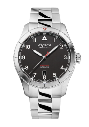 Alpina Startimer Pilot Automatic (Cadran noir / 41mm)