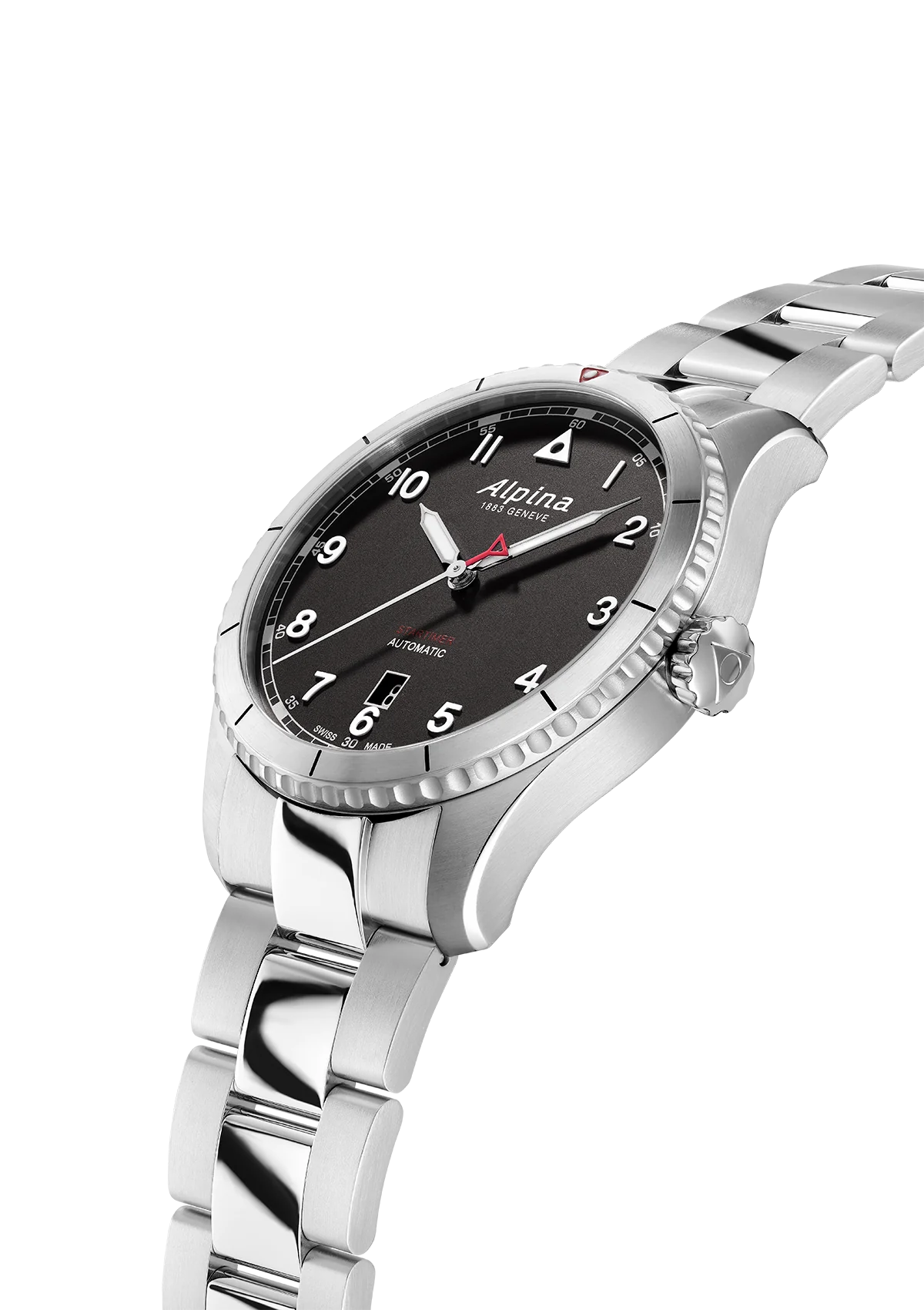 Alpina Startimer Pilot Automatic (Cadran noir / 41mm)