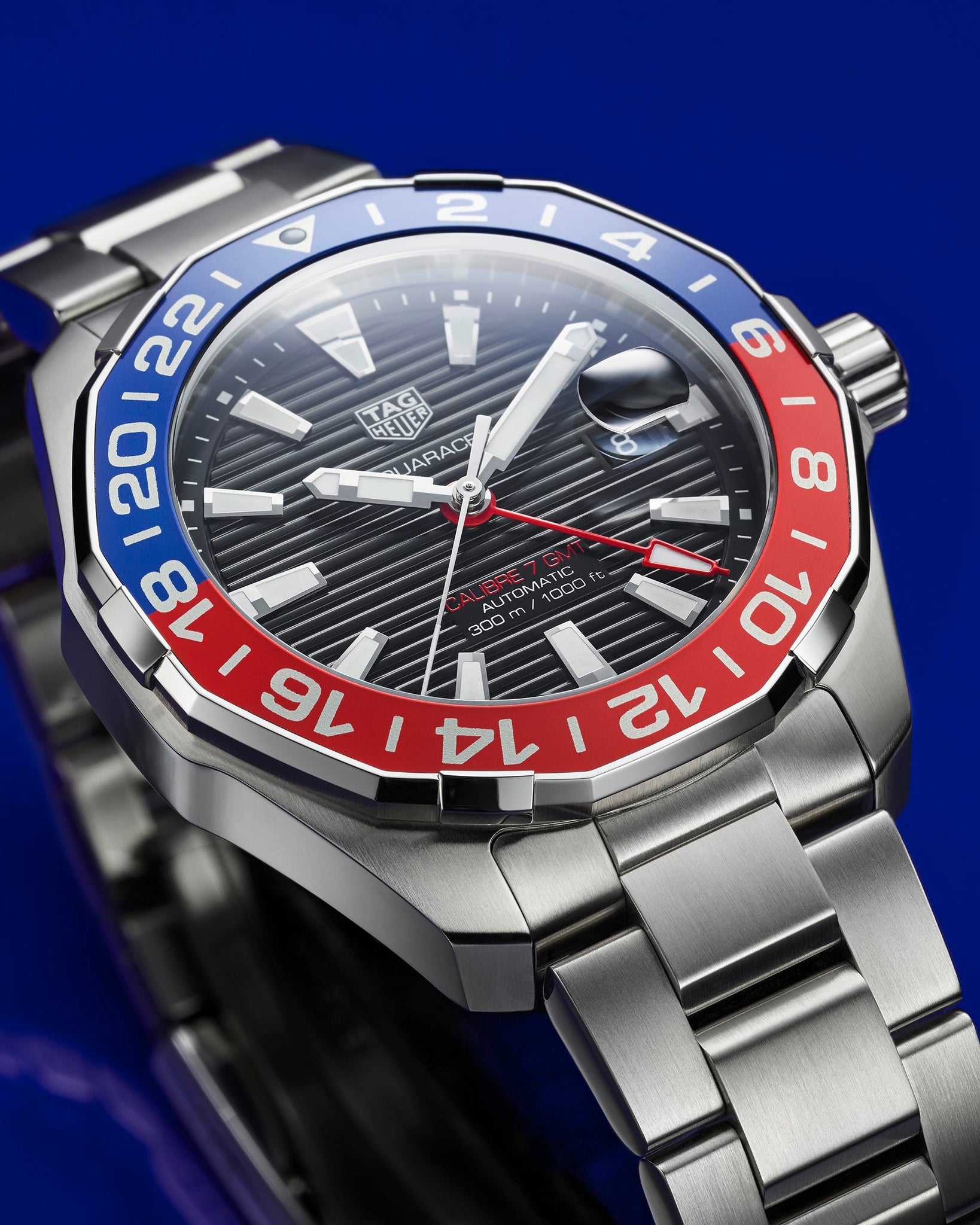 TAG Heuer Aquaracer Automatic GMT (cadran noir / 43mm)