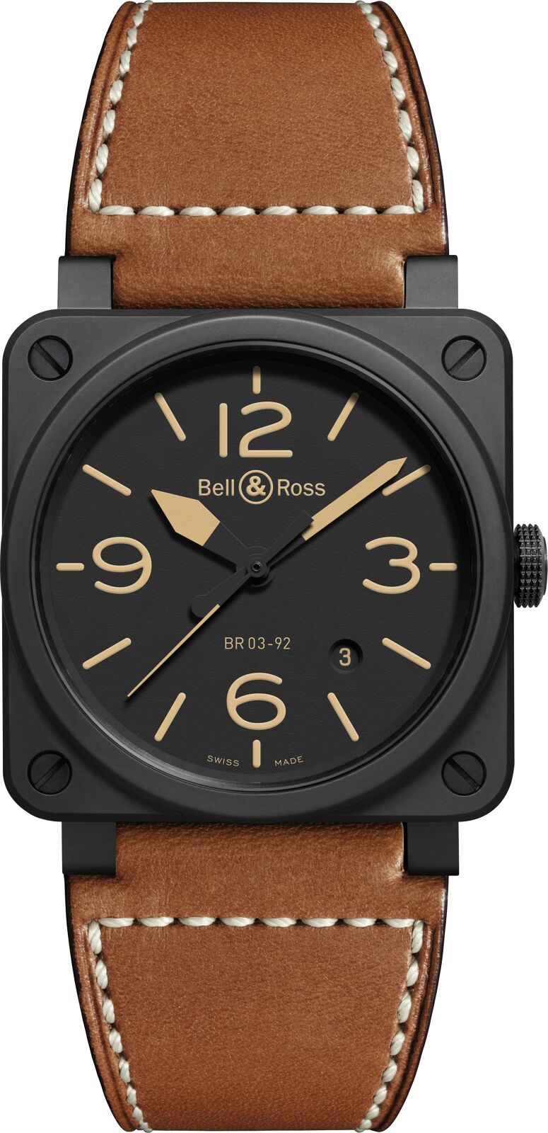 Bell & Ross BR 03-92 Heritage Automatic (Cadran noir / 42mm)