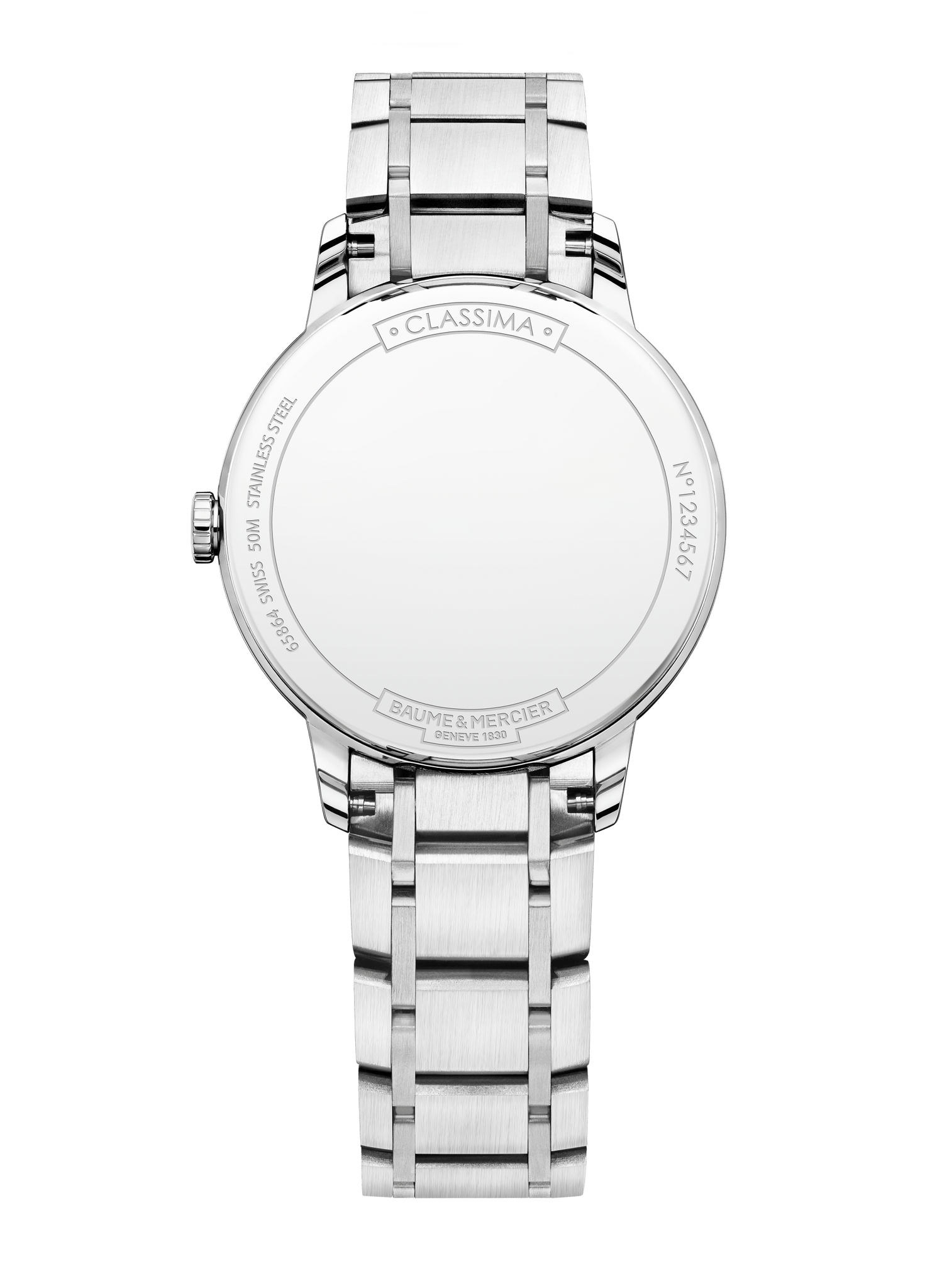 Baume Et Mercier Classima Lady Quartz (cadran MOP blanc / 31mm / lunette en diamant)