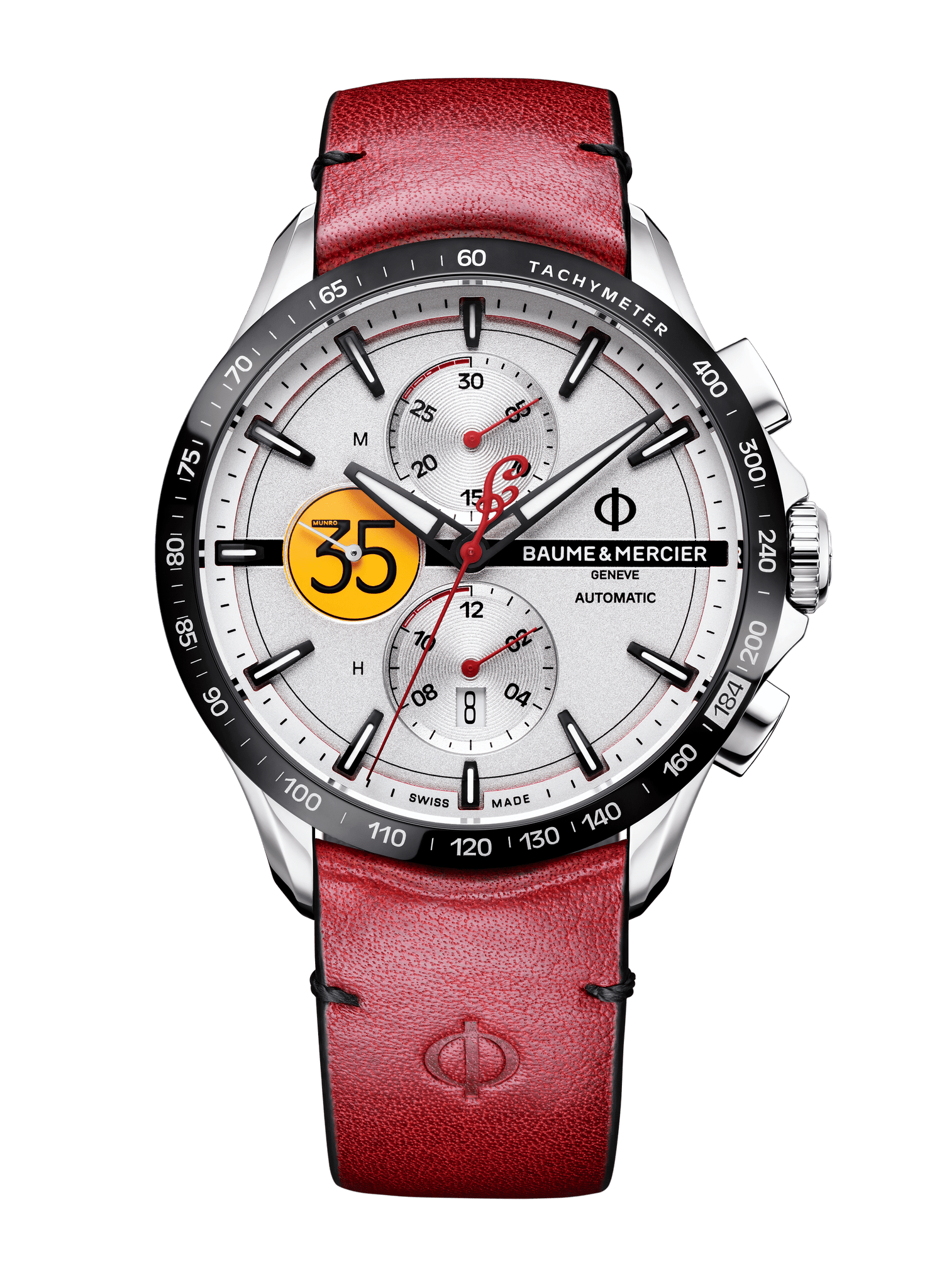 Baume Et Mercier Clifton Club Indian Motorcycle Limited Edition (Silver Dial / 44mm)