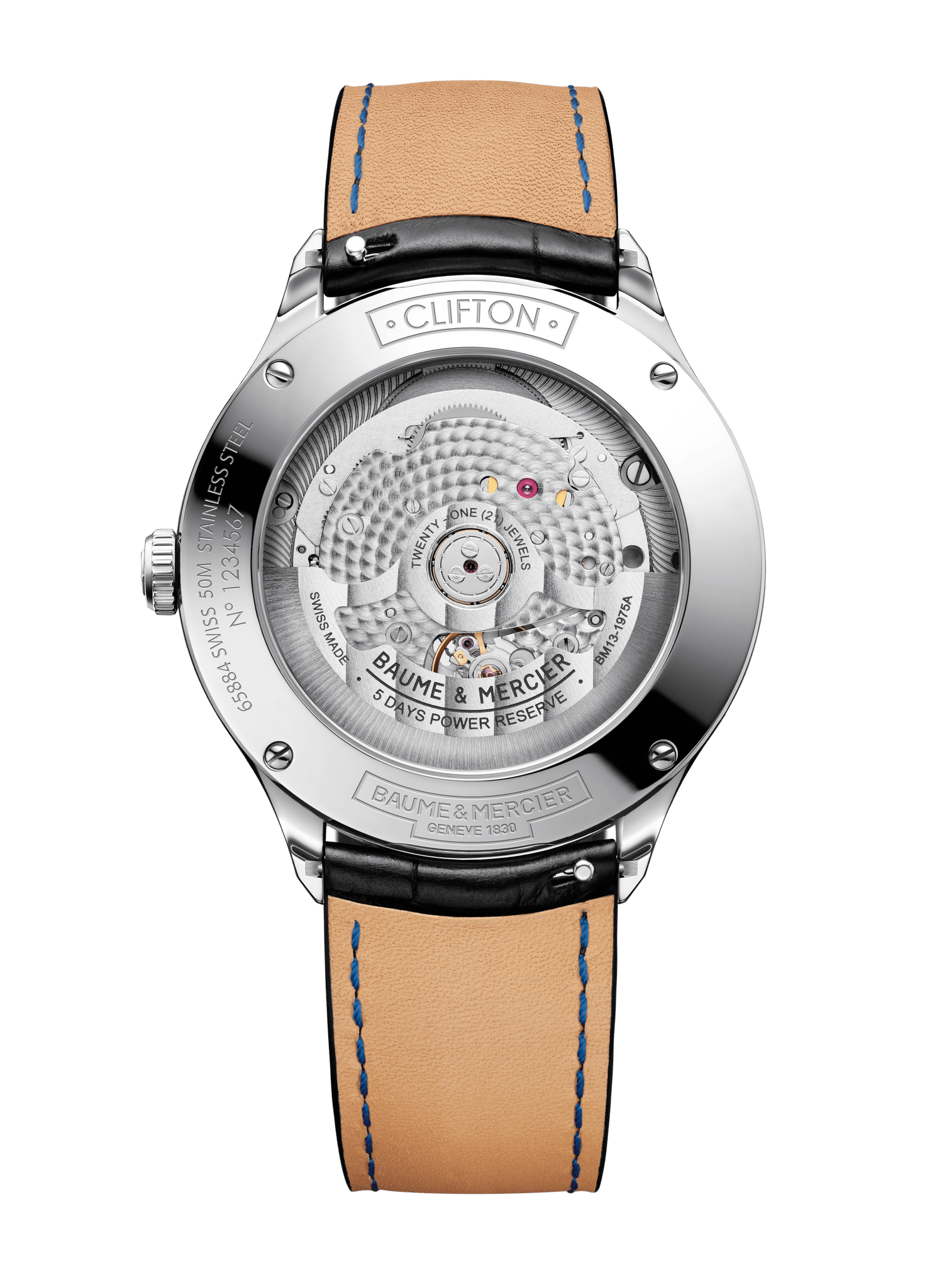 Baume Et Mercier Clifton Baumatic Automatic (cadran blanc / 40mm)