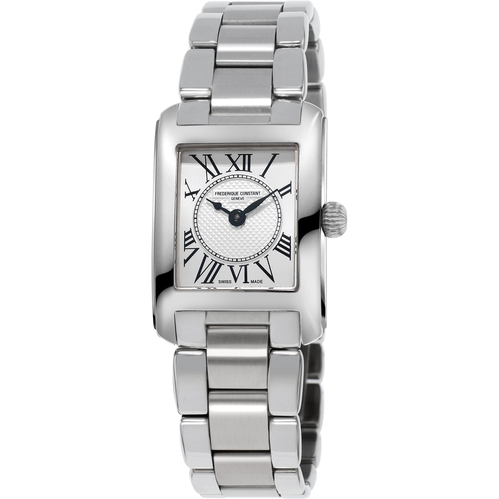 Quartz Frédérique Constant Classics Carrée Dames (cadran argent)