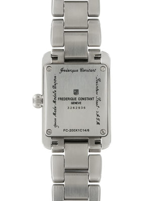 Quartz Frédérique Constant Classics Carrée Dames (cadran argent)