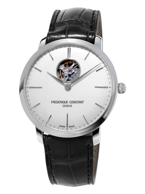 Frédérique Constant Slimline Heart Beat Automatic (cadran argent / 40mm)