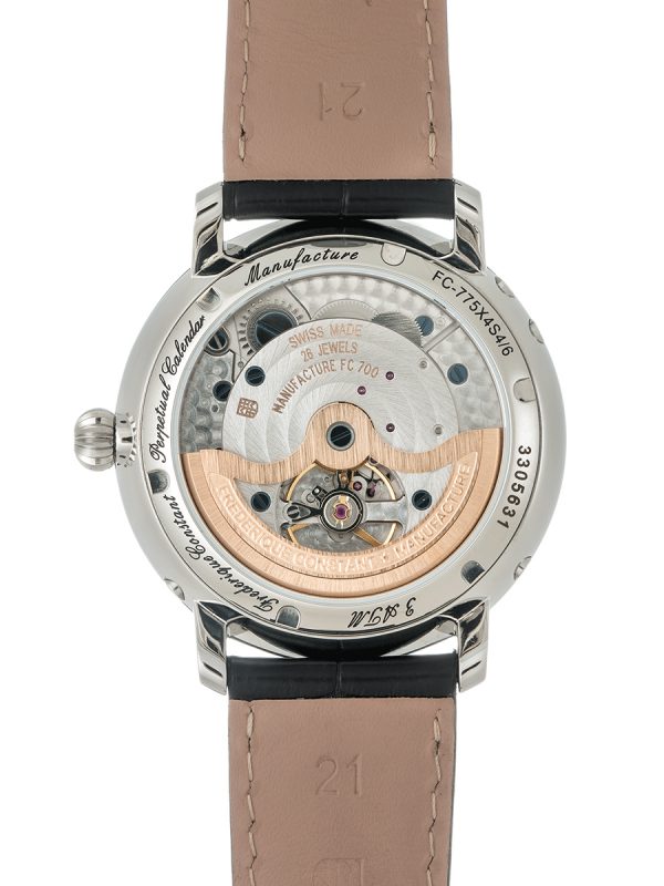 Frederique Constant Slimline Perpetual Calendar Manufacture Automatic (Silver Dial / 42mm)