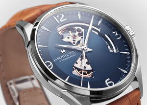 Hamilton Jazzmaster Open Heart Auto (cadran bleu / 42mm)