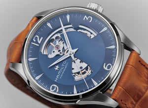 Hamilton Jazzmaster Open Heart Auto (cadran bleu / 42mm)