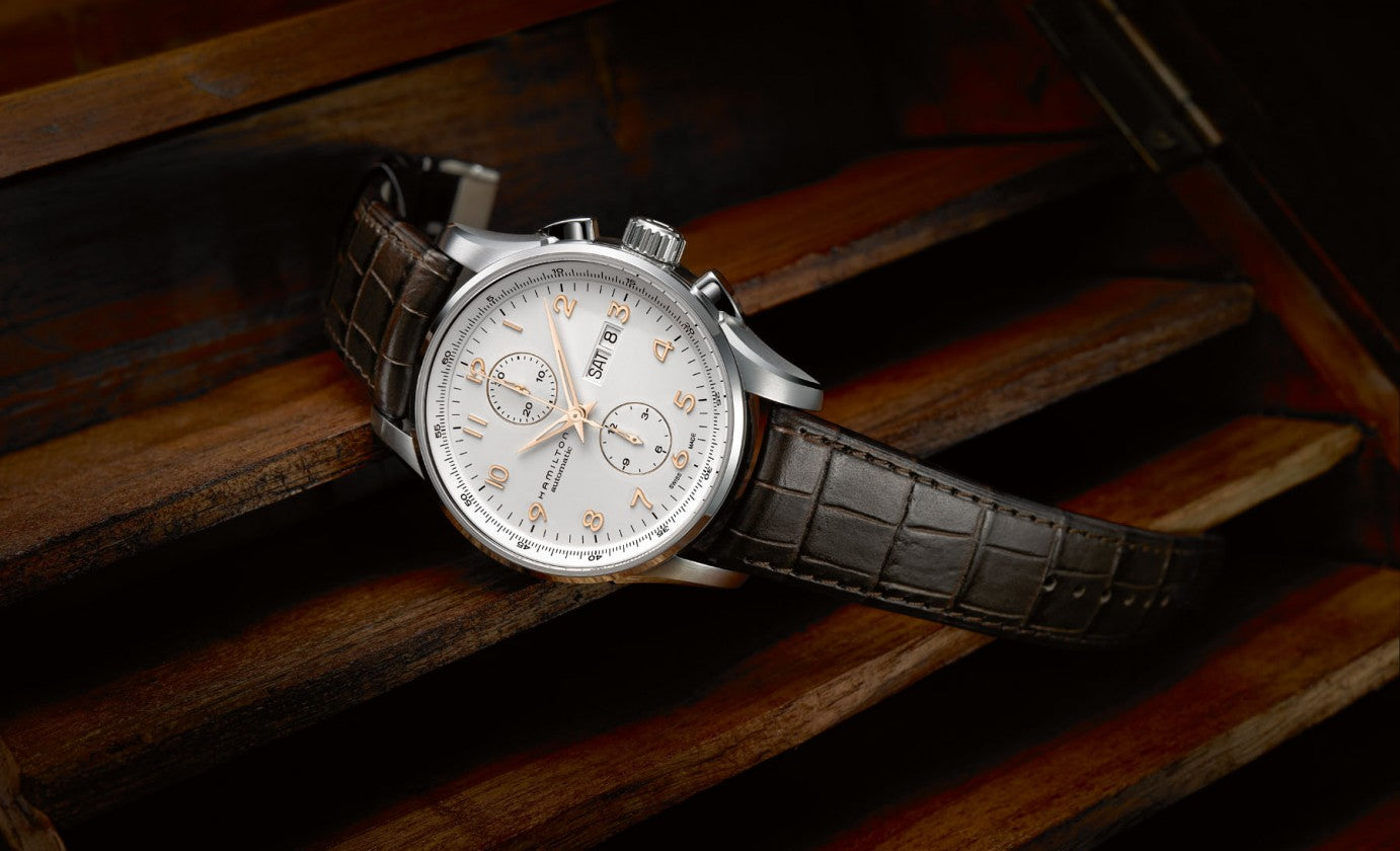 Hamilton Jazzmaster Maestro Auto Chrono (cadran blanc / 45mm)