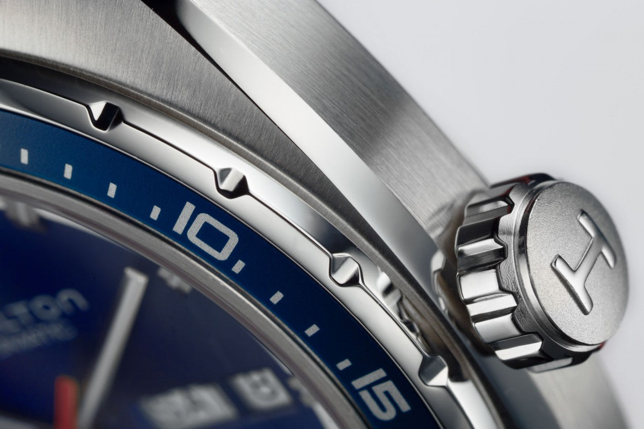 Hamilton American Classic Pan Europ Day Date Auto (cadran bleu / 42mm)