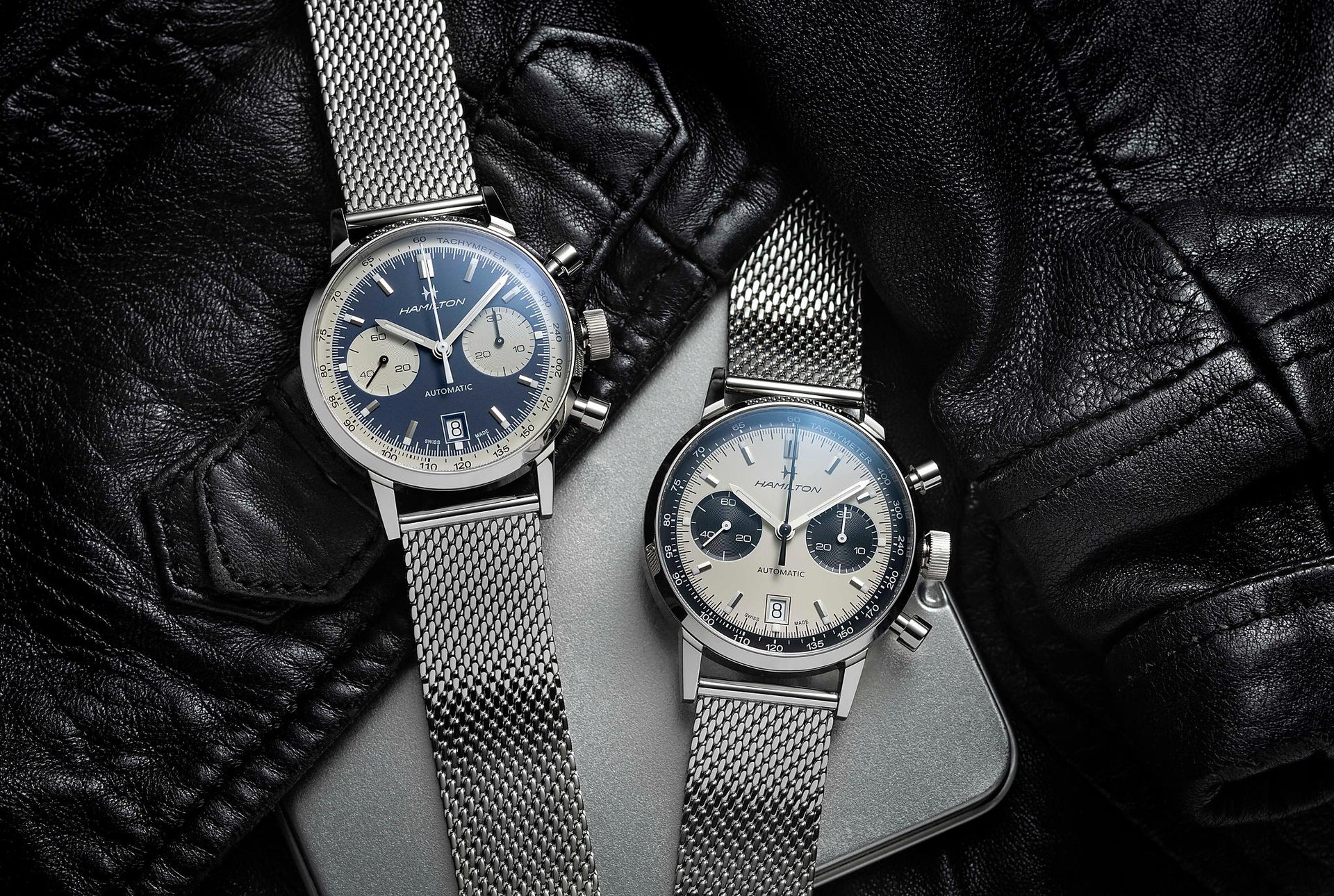 Hamilton American Classic Intra-Matic Auto Chrono (cadran bleu / 40mm)