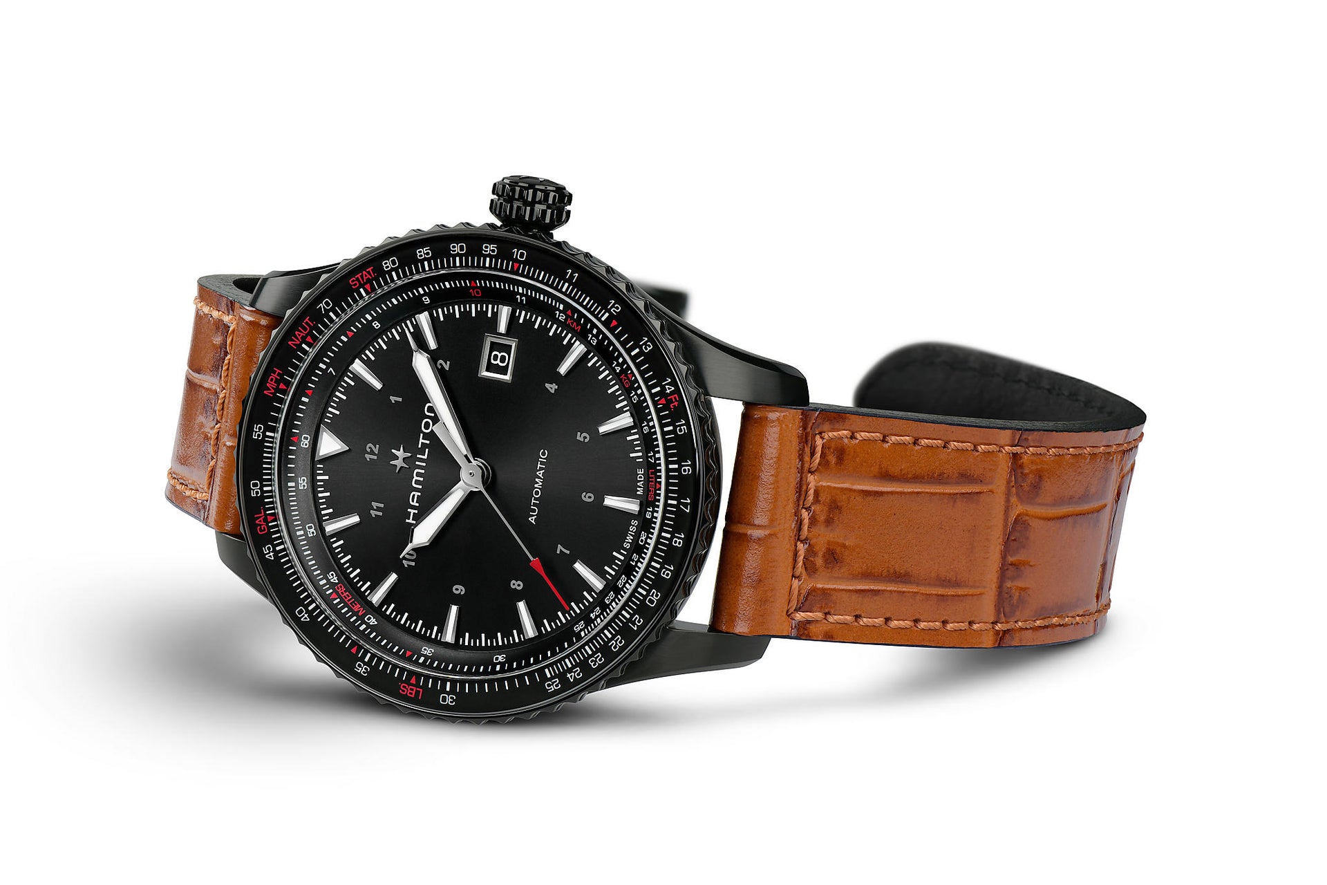 Hamilton Khaki Aviation Converter Auto (cadran noir / 42mm / boîtier noir)