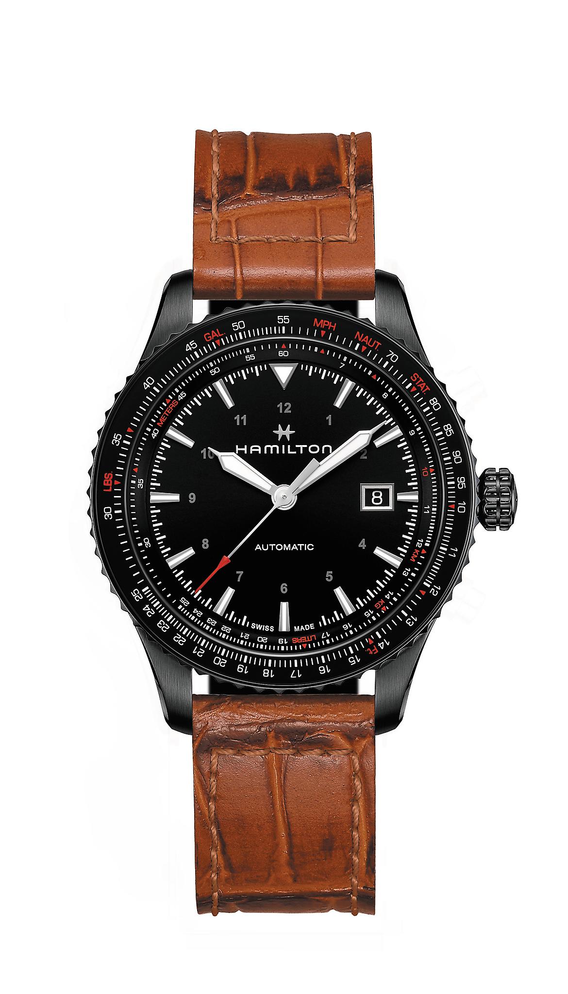 Hamilton Khaki Aviation Converter Auto (cadran noir / 42mm / boîtier noir)