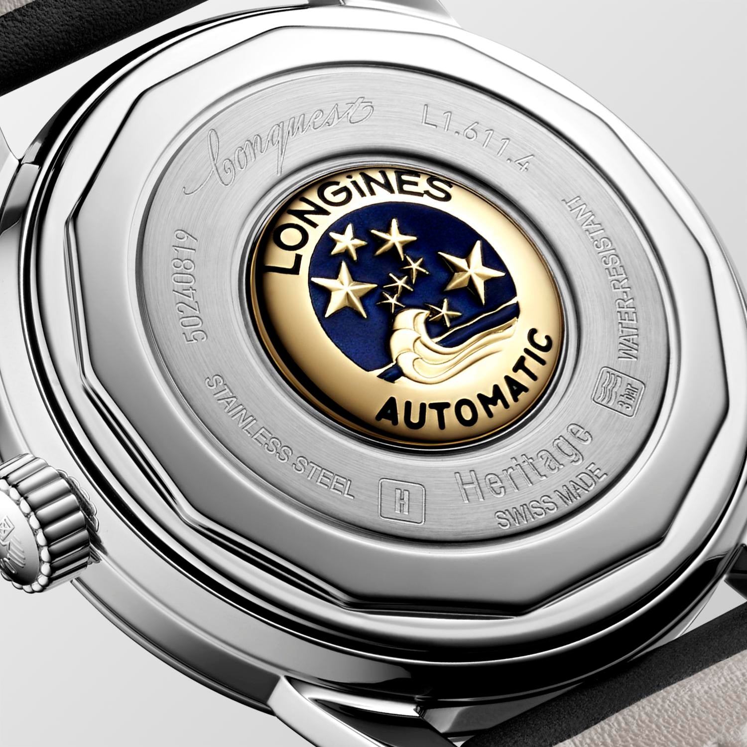 Longines Conquest Heritage Automatic (Cadran argenté / 35 mm)