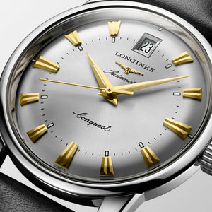 Longines Conquest Heritage Automatic (Cadran argenté / 35 mm)