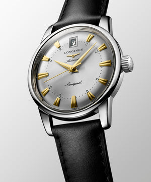 Longines Conquest Heritage Automatic (Cadran argenté / 35 mm)