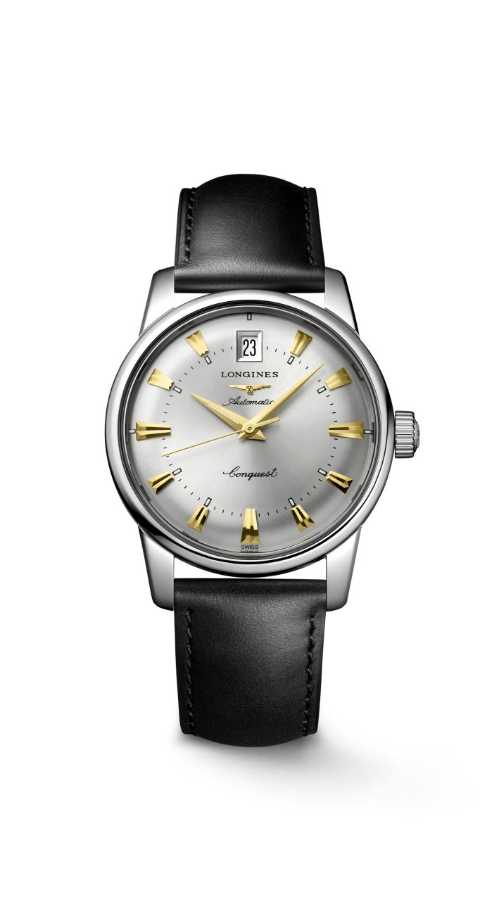 Longines Conquest Heritage Automatic (Cadran argenté / 35 mm)