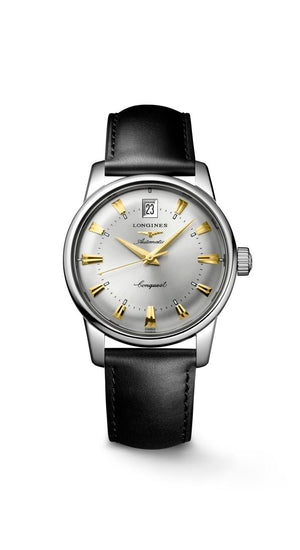 Longines Conquest Heritage Automatic (Cadran argenté / 35 mm)