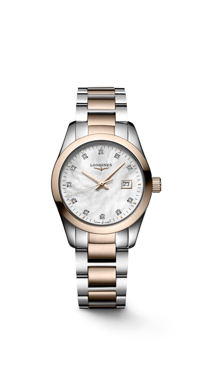 Longines Conquest Classic Quartz (cadran blanc MOP / 29 mm)