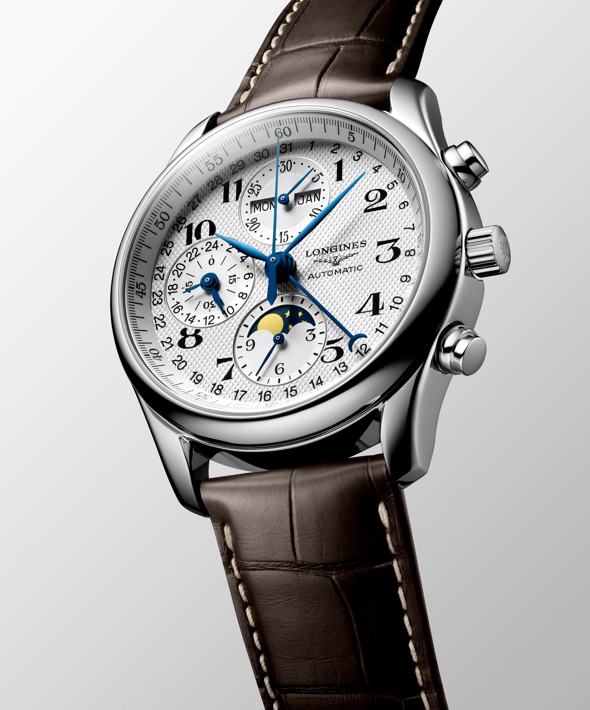 Longines Master Collection Annual Calendar Moonphase Automatic (Silver Dial / 40mm)