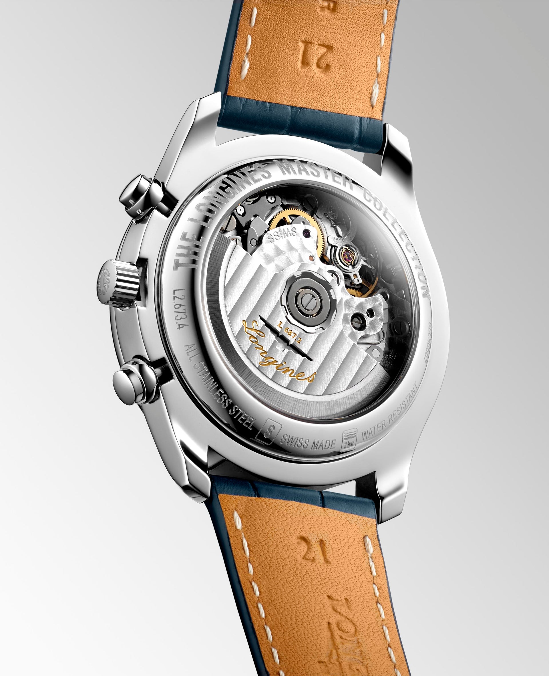 Longines Master Collection Annual Calendar Moonphase Automatic (Blue Dial / 40mm)