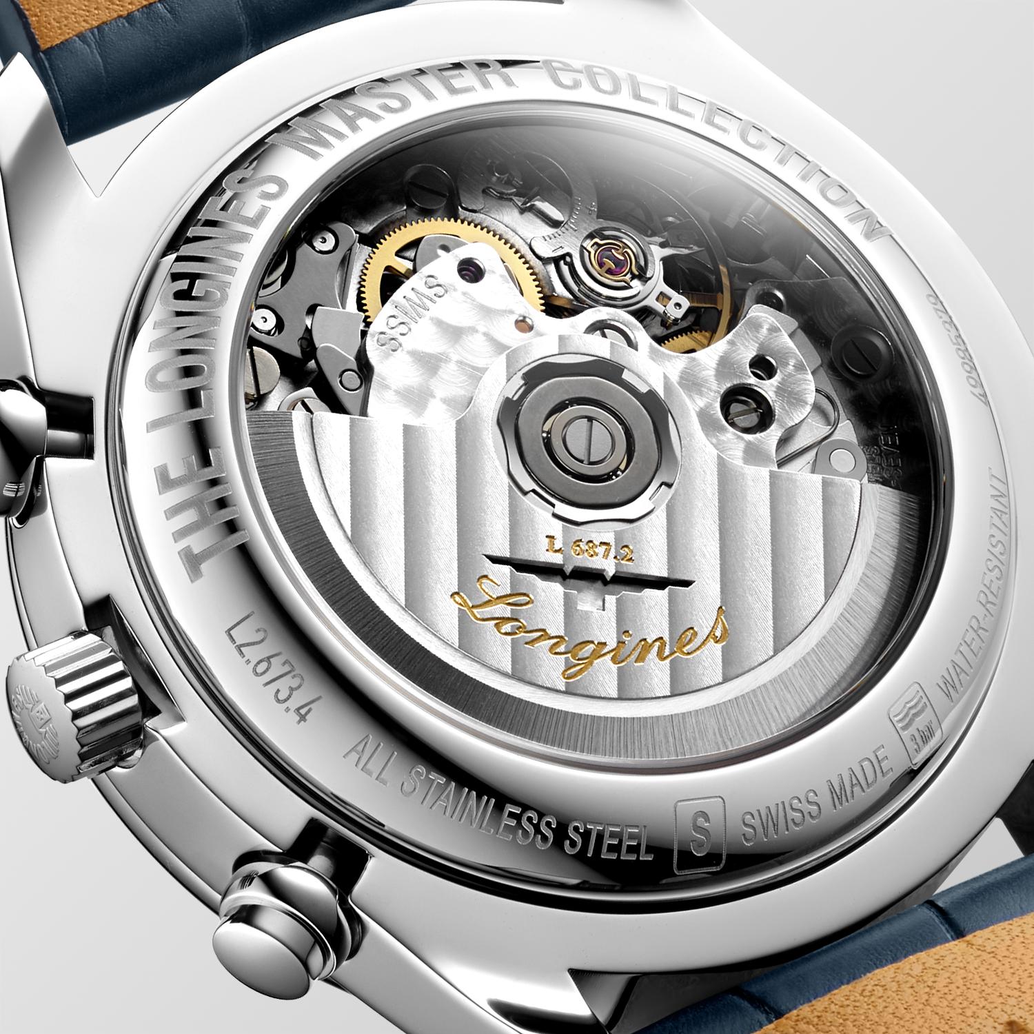 Longines Master Collection Annual Calendar Moonphase Automatic (Blue Dial / 40mm)