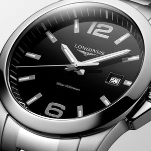 Longines Conquest Quartz (Cadran noir / 41mm)