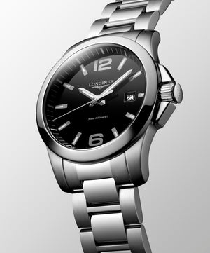 Longines Conquest Quartz (Cadran noir / 41mm)