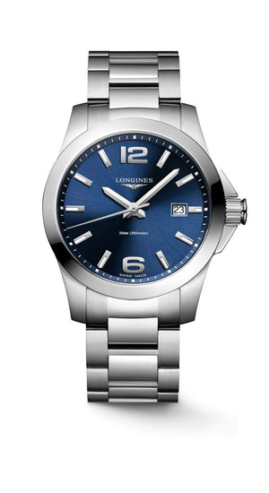 Longines Conquest Quartz (cadran bleu / 41 mm)