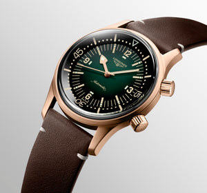 Longines Legend Diver Automatic (Cadran vert / 42mm / Boîtier bronze)