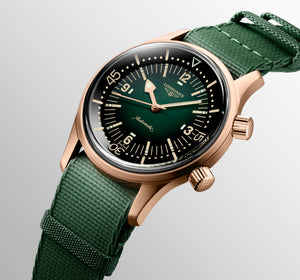 Longines Legend Diver Automatic (Cadran vert / 42mm / Boîtier bronze)