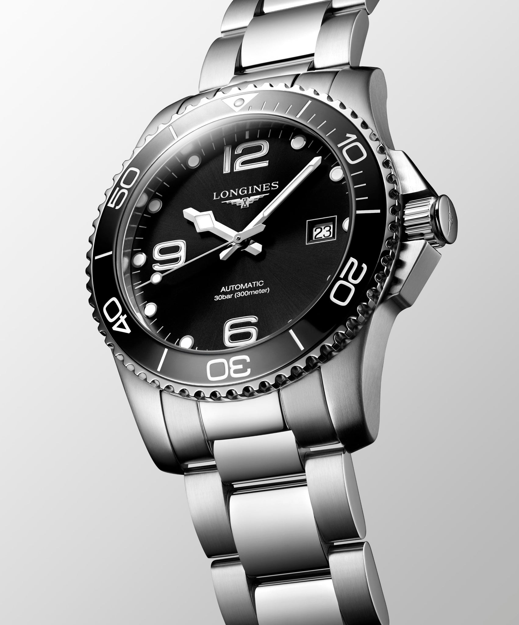 Longines HydroConquest Automatic (Cadran noir / 41mm)