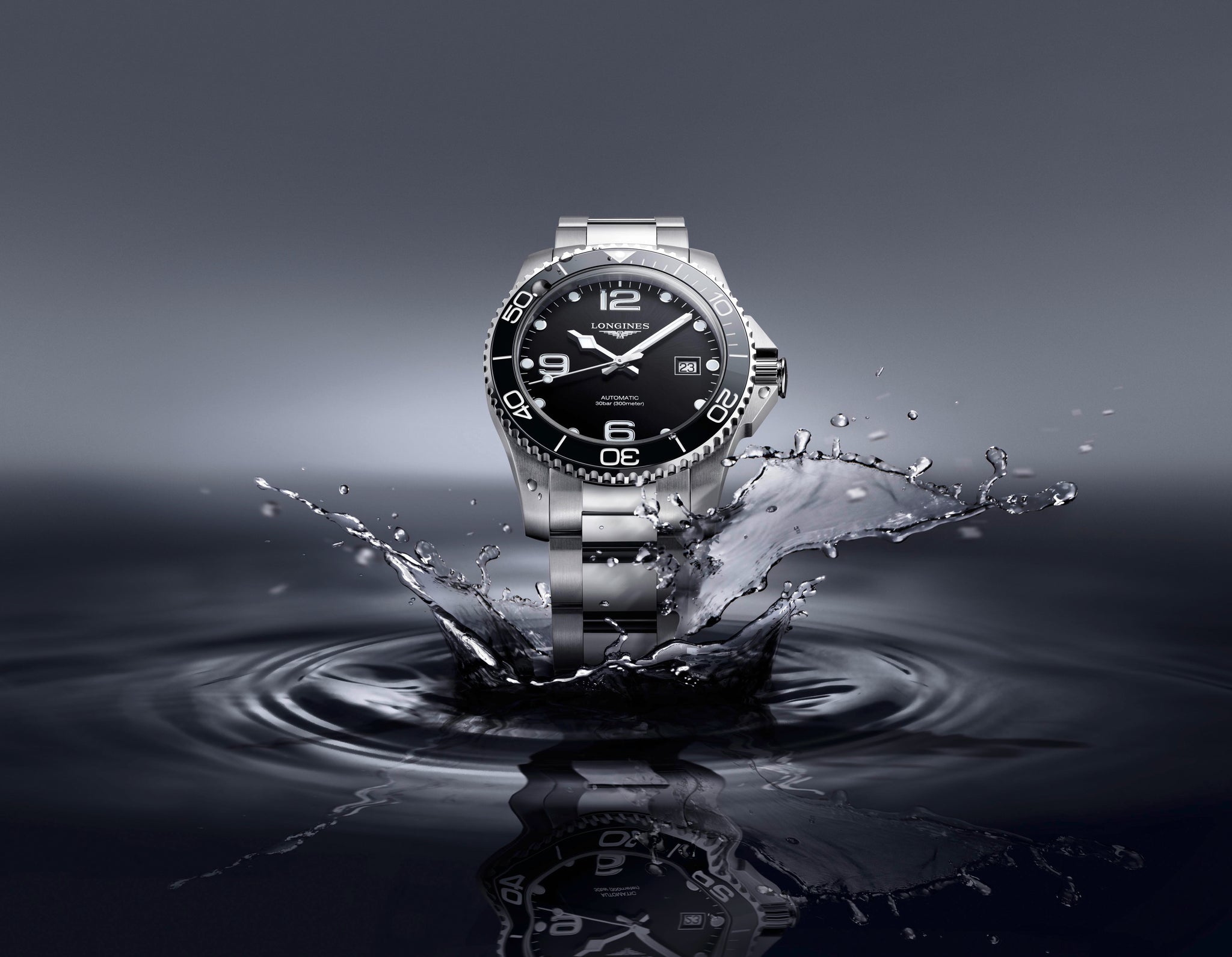 Longines HydroConquest Automatic (Cadran noir / 41mm)