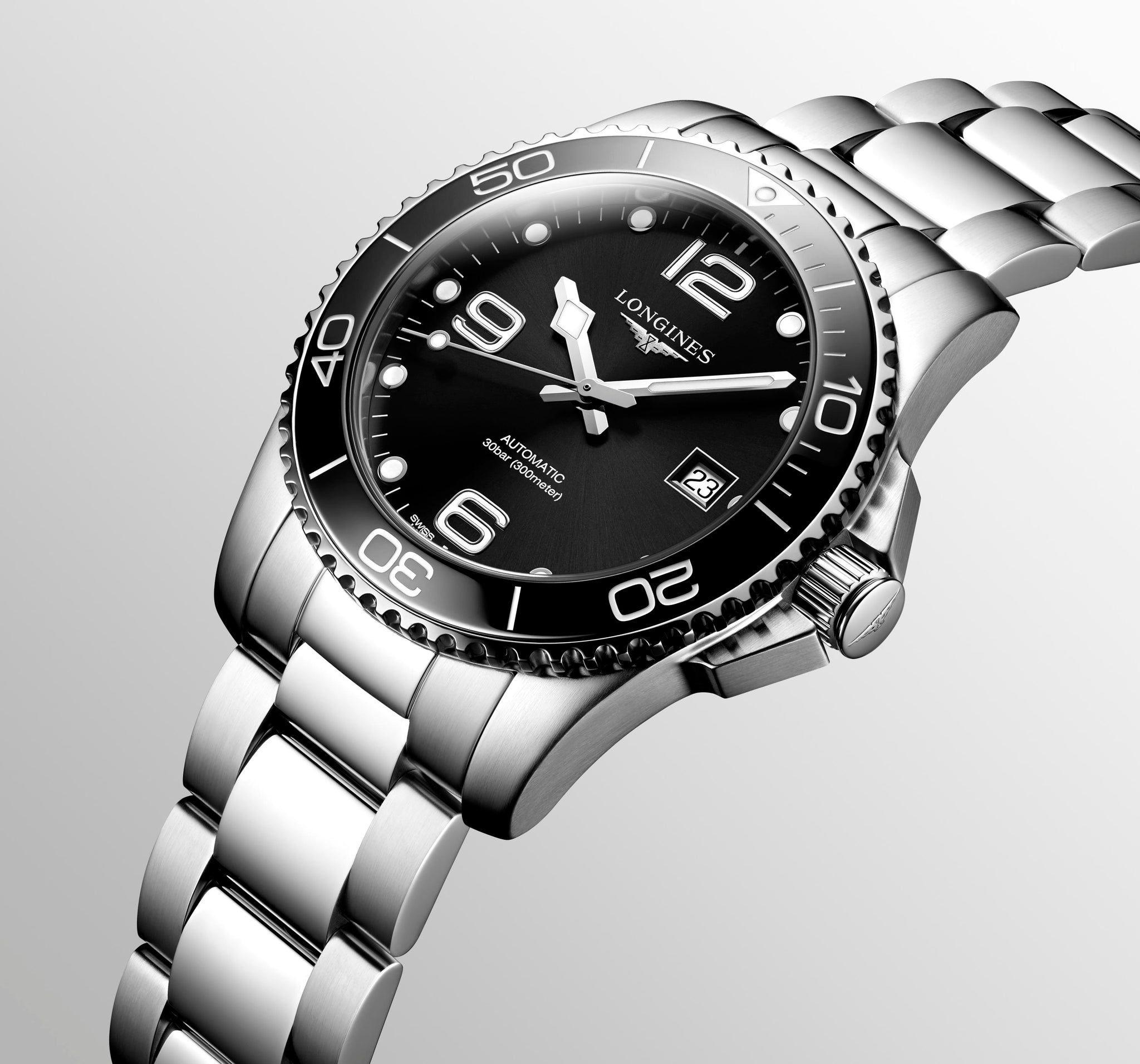 Longines HydroConquest Automatic (Cadran noir / 41mm)