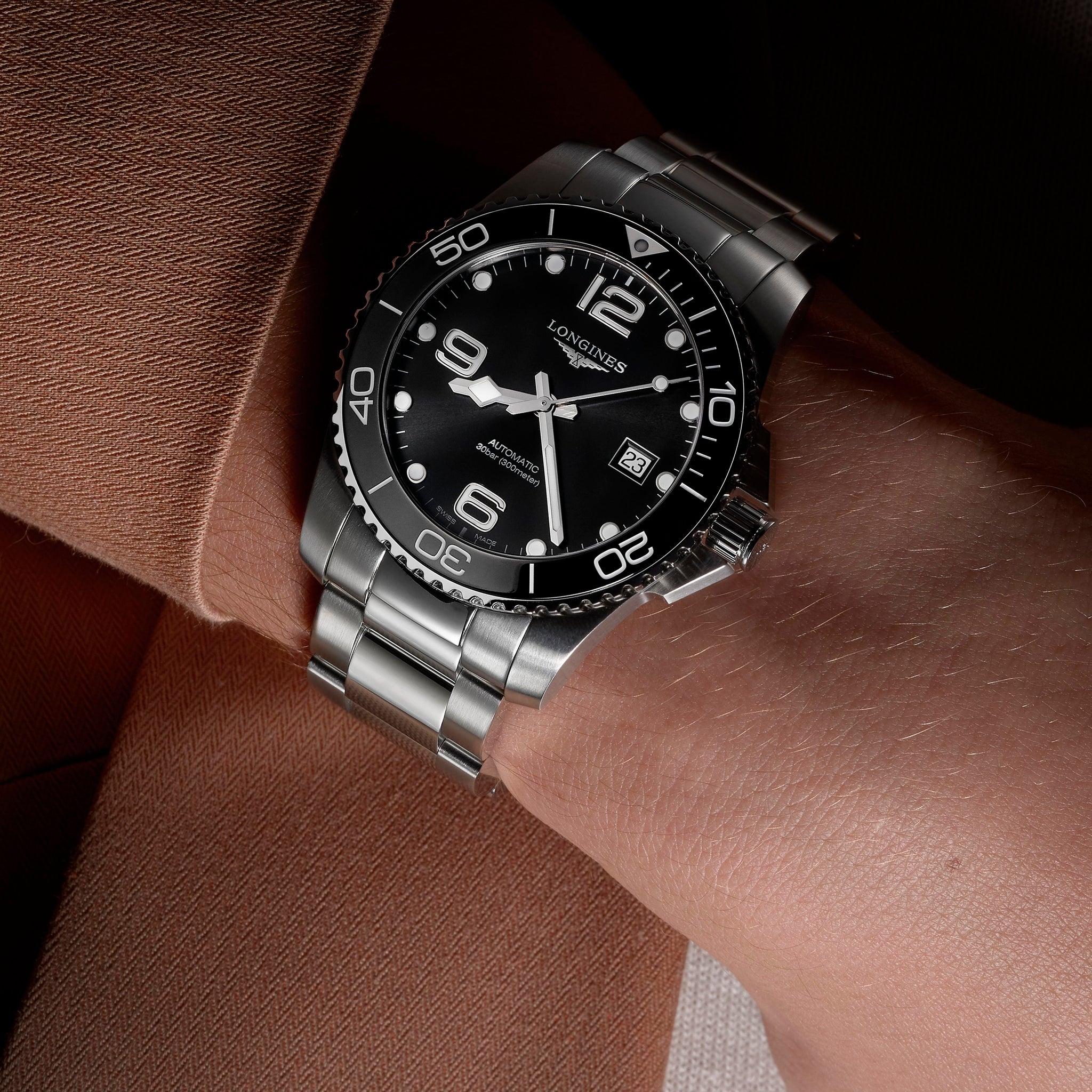 Longines HydroConquest Automatic (Cadran noir / 41mm)