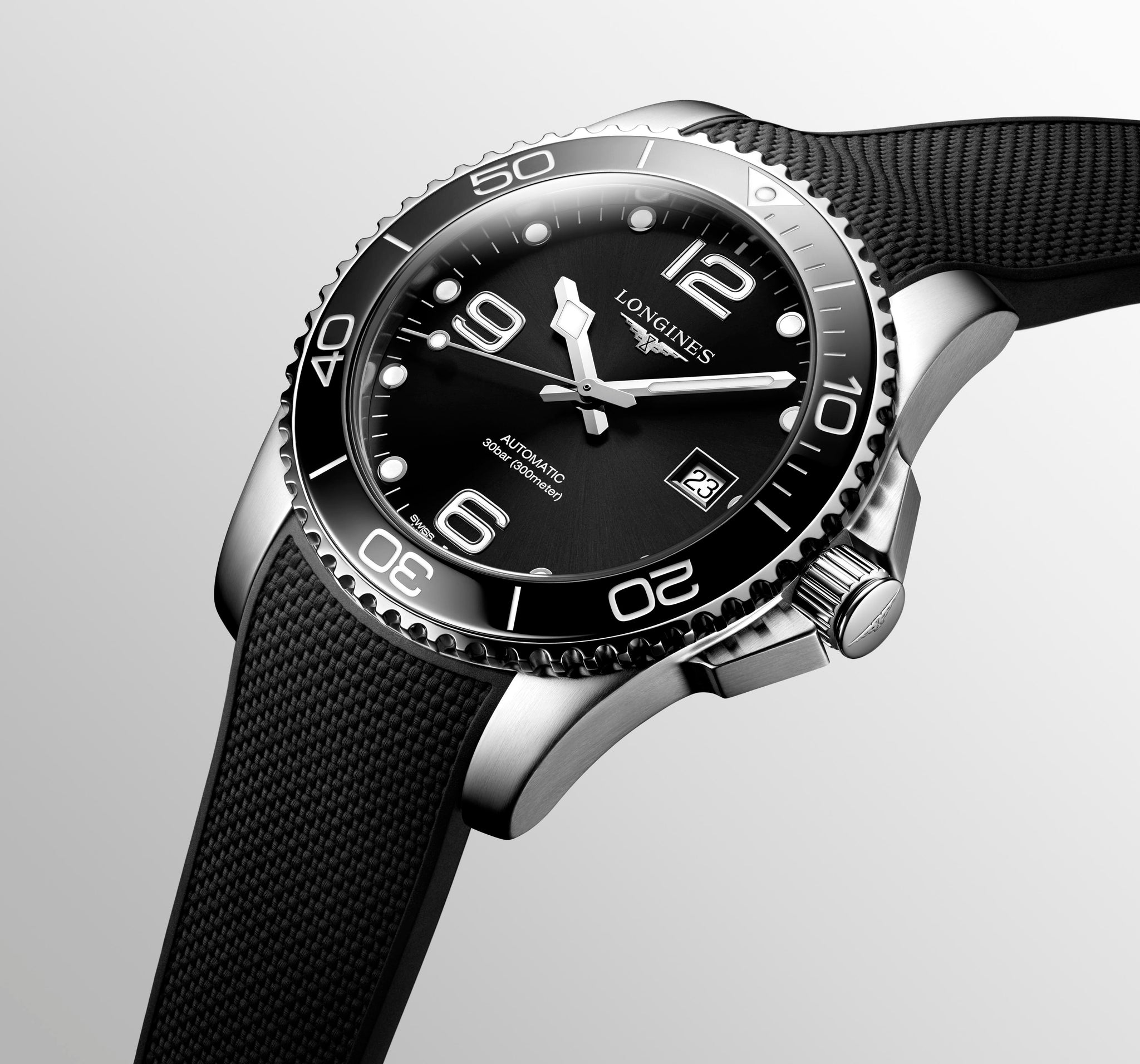 Longines HydroConquest Automatic (Cadran noir / 41mm)