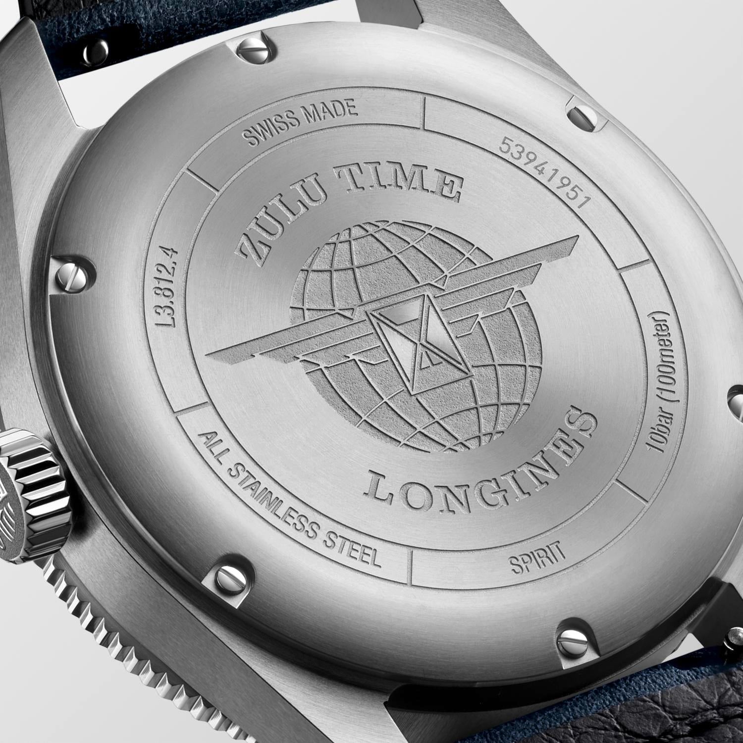 Longines Spirit Zulu Time Automatic (cadran bleu / 42 mm)
