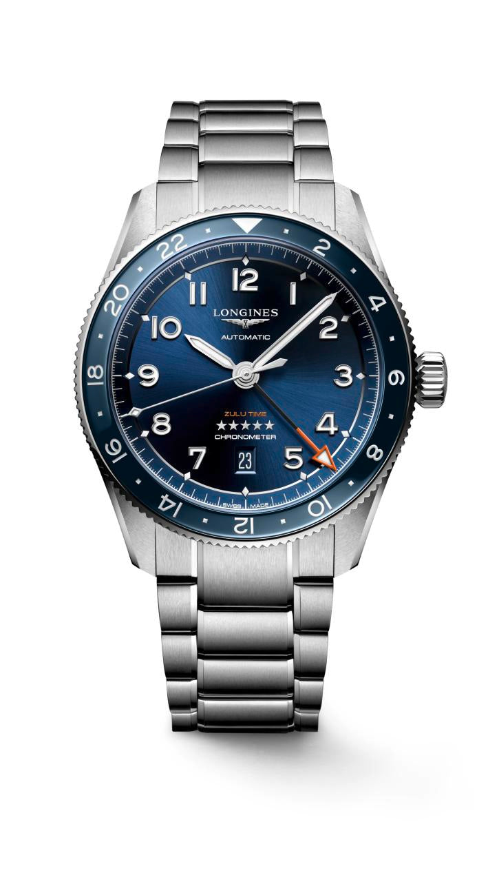 Longines Spirit Zulu Time Automatic (cadran bleu / 42 mm)