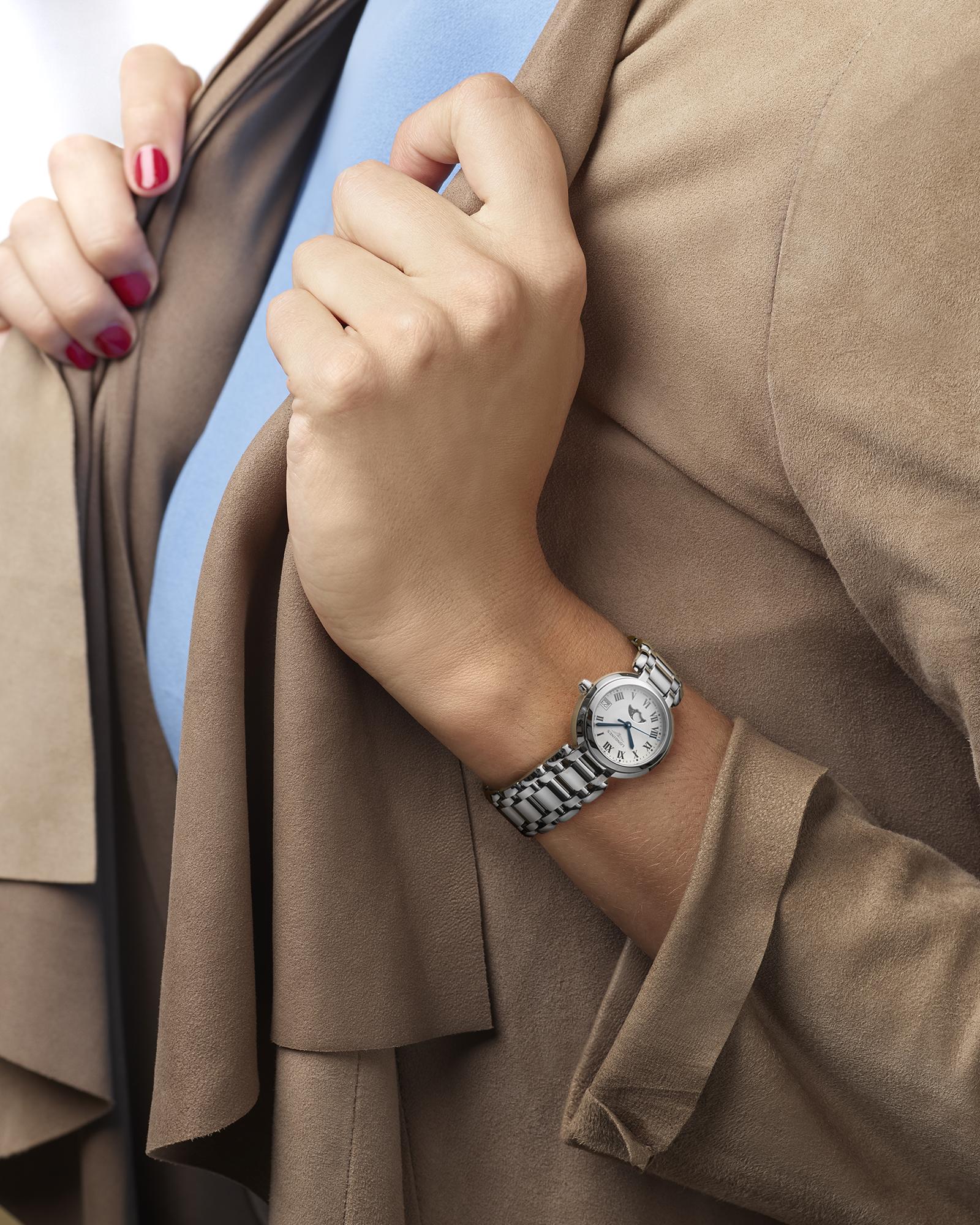 Longines Primaluna Quartz (Cadran argenté / 30 mm)