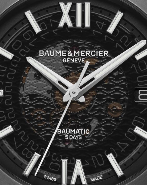 Baume Et Mercier Riviera Baumatic Automatic (cadran noir / 42 mm)